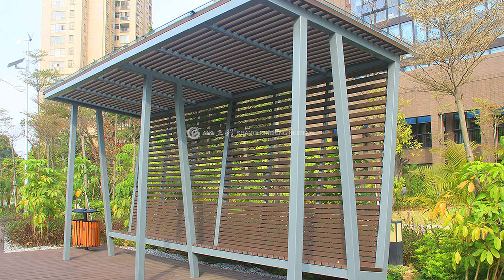 東城體育公園鋼結構座椅